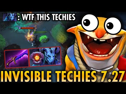 When Invisible Techies Destroy Master Tier Riki so Hard 100% Outplayed - Techies Official