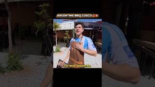 High altitude BBQ Cusco 🥩