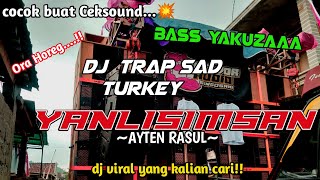 Download lagu DJ TURKI CEKSOUND 2022||Yanlisimsan-Ayten Rasul||Trap Santuy🔥Bass YAKUZAA💢 mp3