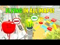 SECRET STAYCATION FLYING IN ALL MAPS