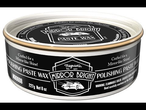 Meguiars Mirror Bright Polishing Paste Wax