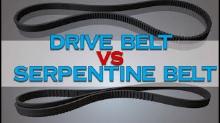 Drive Belt Vs Serpentine Belt - Are They The Same?