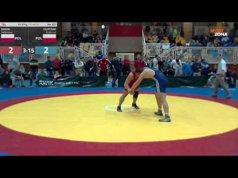 SportZona.pl I Puchar Polski Seniorów Styl Wolny Białogard 20-21.02.2015 I-II Finał 97 kg
