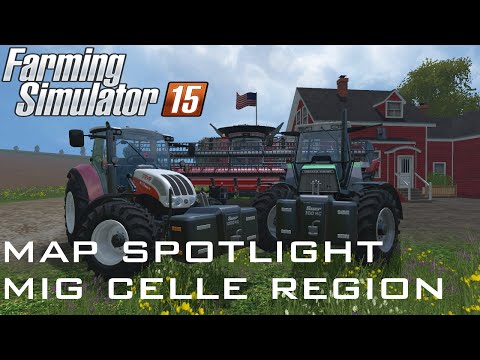 Farming Simulator 15 Map Spotlight - MIG Made In Germany Celle Region