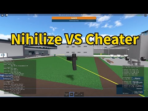 Roblox Prison Life: Nihilize VS Cheater (Daslol25s vs Riot montage music)