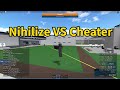 Roblox Prison Life Nihilize VS Cheater Daslol25s Vs Riot Montage Music