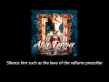 After Forever - Follow in the Cry (Lyrics) 