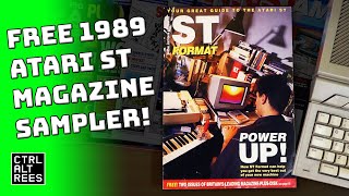Checking Out A 1989 ST Format Magazine Promo Copy - What's It All About?