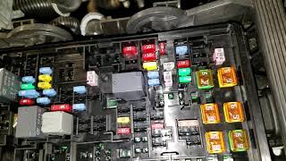 2019 Tahoe/Suburban Starter +Fuel Pump Relay and Fuse Locations