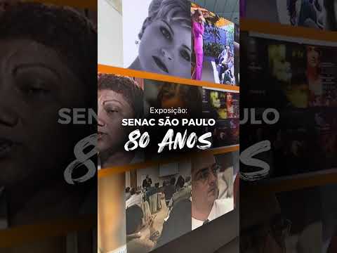 Exposição Senac São Paulo – 80 anos  #senacsp