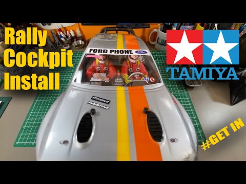 Tamiya Rally Cockpit installation TT-02/Ford Cosworth.
