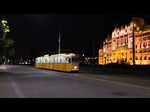 Parliament Building and 50's Tram - Budapest 7-15