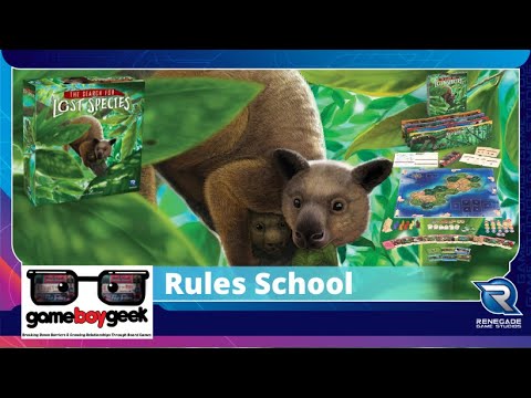 How to Play Search for The Lost Species (Rules School)