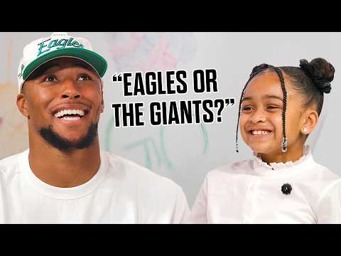 Eagles Players Get Interviewed By Kids