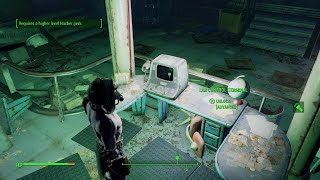 Unlock Prototype Testing Lab Control Terminal + Door, Fallout 4