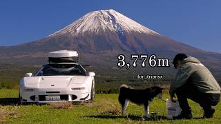 「これぞ理想の人生！」伝説の名車NSXで富士山キャンプをする日本人に世界が衝撃！「引退した主人公か？」「最高の贅沢」