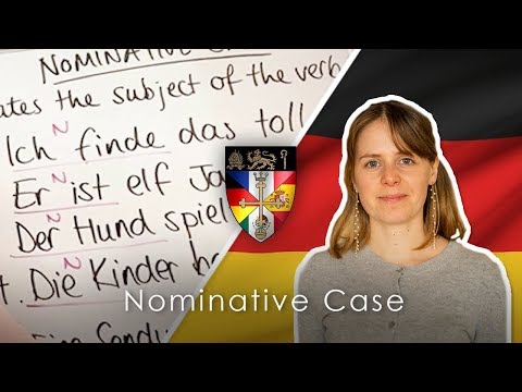 Nominative Case - German Lesson