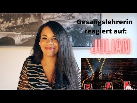 Gesangslehrerin reagiert auf Shivers - Julian Pförtner I Blinds I TVOG 2022