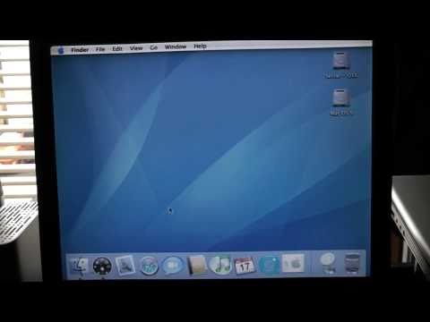 comment installer mac os x tiger