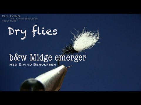 Fly tying - The b&w midge emerger with Eivind Berulfsen
