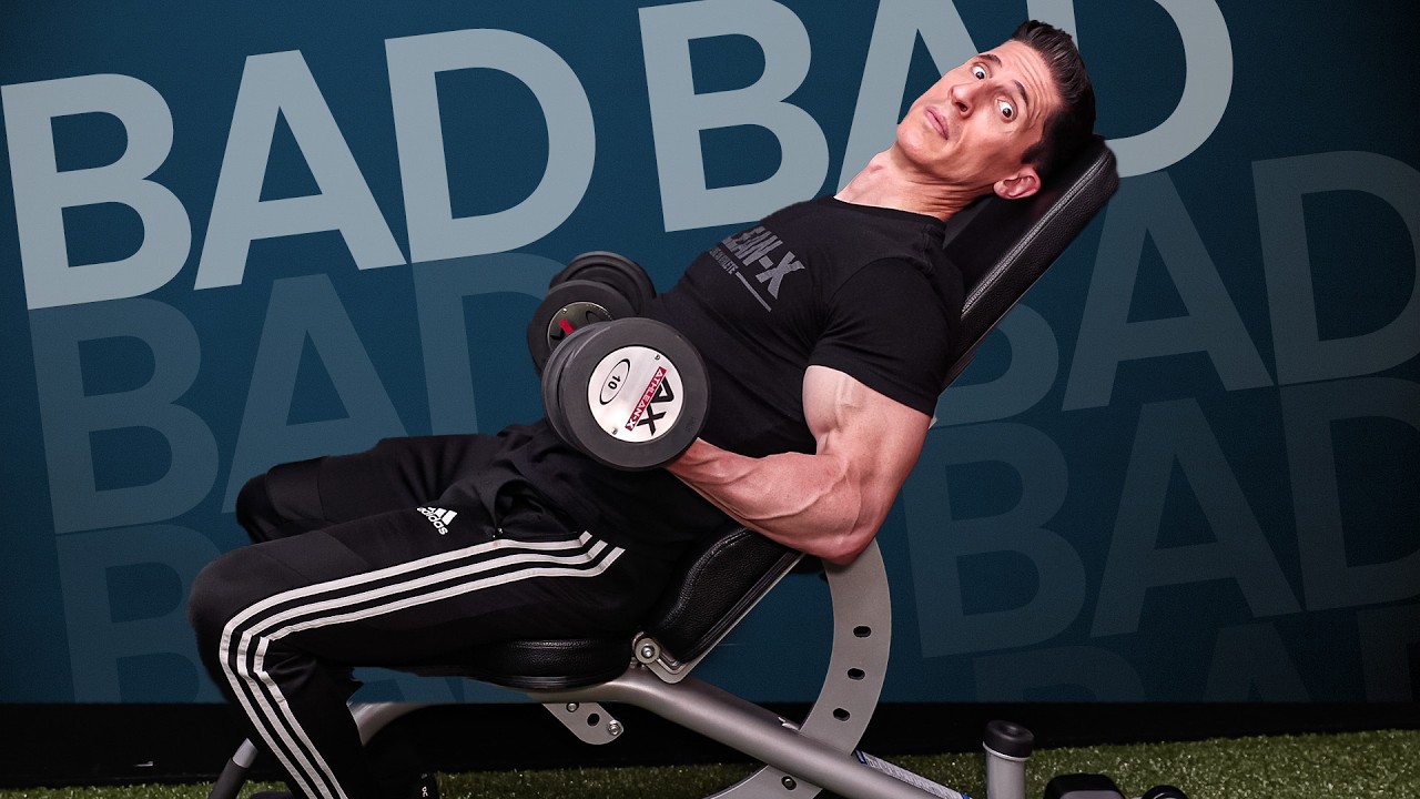 Stop F*cking Up Incline DB Curls (PROPER FORM!)