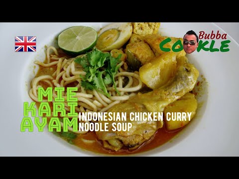 [EN] Recipe MIE KARI AYAM - Indonesian chicken curry noodle soup