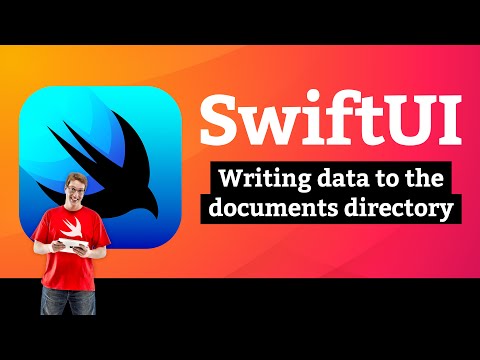 Writing data to the documents directory – Bucket List SwiftUI Tutorial 2/13 thumbnail