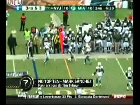 No Top Ten Mark Sanchez 28/12/2012