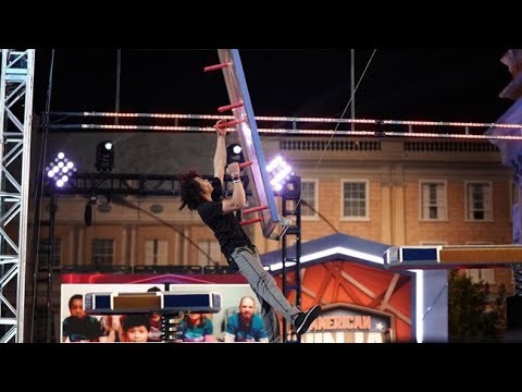 Josiah Pippel at the American Ninja Warrior 13 Semi-finals