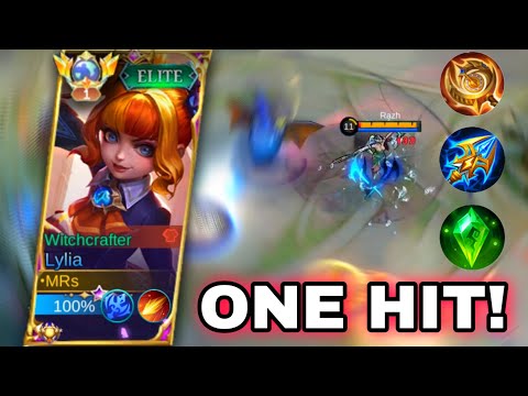 BUILD LYLIA ONE HIT (must try!!) 2023 | Best Build Lylia 2023 - Lylia Gameplay