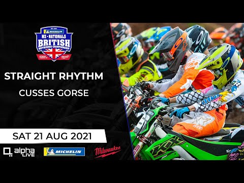 Michelin MX Nationals British Motocross Championship LIVE - Straight Rhythm - Cusses Gorse
