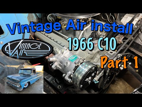 Vintage air install on my 1966 C10 part 1