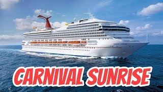 Carnival Sunrise Cruise Ship: A Spectacular Voyage of Fun and Adventure
