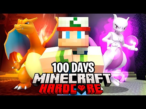 I Spent 100 Days In Minecraft Pixelmon With My Friends!