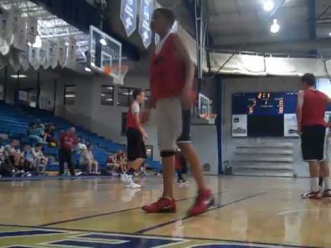 NBA-Spieler, Coach und NBA-Prospects an einem Tag