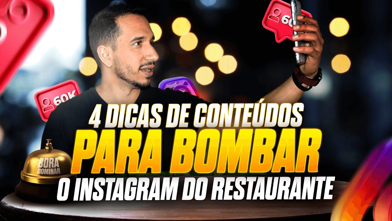 4 Dicas de Conteúdos para Bombar o Instagram do Restaurante | Matheus Lessa