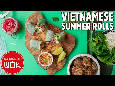 Light and Healthy Vietnamese Rice Paper Rolls Recipe