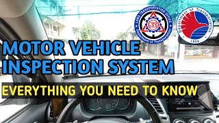 Motor Vehicle Inspection System | Lahat ng Dapat Mong Malaman Alamin sa Video na Ito!