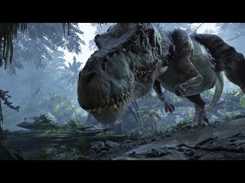 CryEngine : démo technique avec des dinosaures