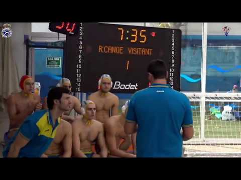 7ª jornada liga PREMAAT waterpolo Real Canoe 8-9 CN Mataro