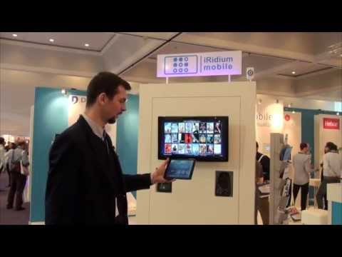 Bogdan Dragoi's installation at iRidium mobile booth at ISE 2015