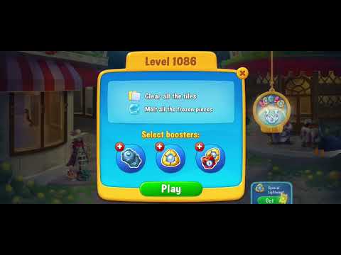 Fishdom gameplay level 1086