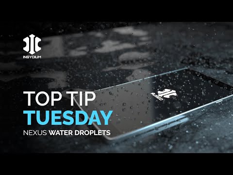 Top Tip Tuesday - NeXus Water Droplets