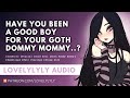 ASMR Goth Mommy S Soft Boy Deep Voice Protective Praise Hair Playing Sleep Aid