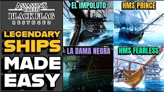 Easily Defeat All Legendary Ships - Assassin's Creed Black Flag Resynced