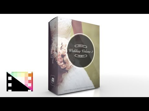 FCPX LUT Wedding Volume 2 - Wedding Inspired Color Grades for FCPX - Pixel Film Studios