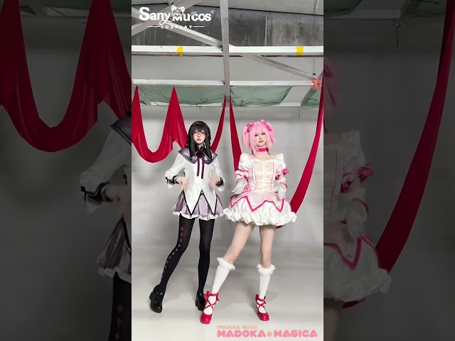 Vídeo relacionado con Zhongkaihua Akemi Homura/Kaname Madoka - Disfraz de cosplay de anime japonés, uniforme escolar, camisa y falda plisada, conjunto corto para niñas, fiesta de Halloween, carnaval, trajes de vestir
