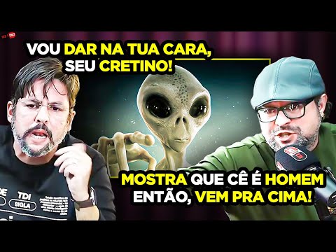 PORRADA AO VIVO! HIME E JOÃO PAULO DISCUTEM SOBRE ALIENÍGENAS E TRETA VAI PRA NÍVEIS INACEITÁVEIS!