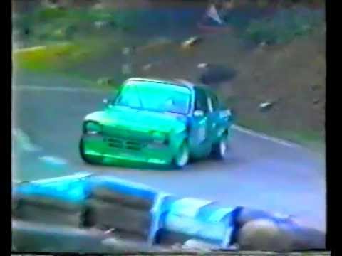 BERGRENNEN 90er  JAHRE:OPEL KADETT C AKROBATIK MIT KLAUS HUMMEL