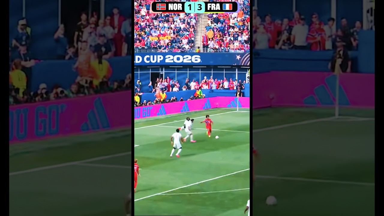 France vs Norway 4-1 Highlights 🇫🇷🔥 | FIFA World Cup 2026 | Shorts|